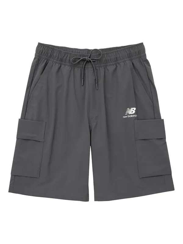 Шорты nbx holiday тканые карманные шорты New Balance — изображение 1 из 1, серый