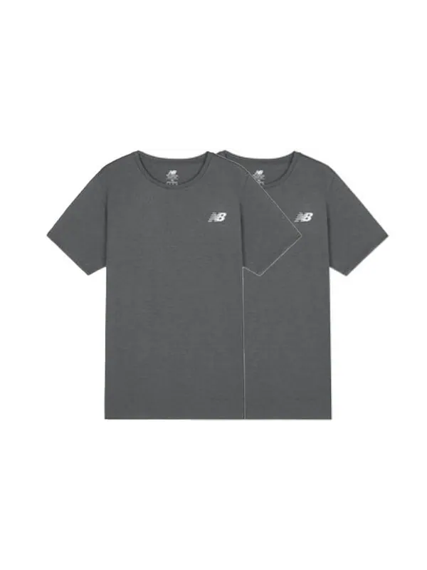 Футболка с логотипом Essential New Balance — изображение 3 из 3, черный