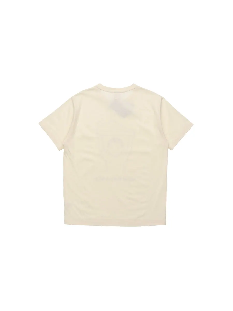 Футболка New Balance x Noritake Unisex Co-branded Fun Pattern Ivory — изображение 2 из 2, белый