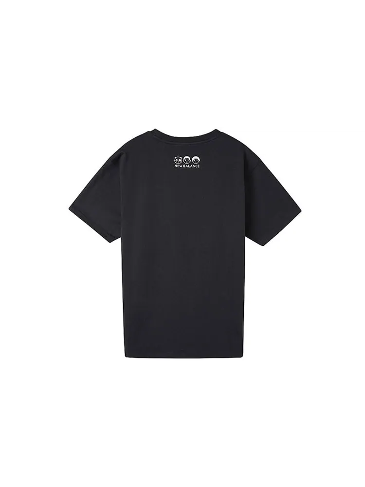 Футболка New Balance x Noritake Unisex Logo Round-neck Black — изображение 2 из 2, черный