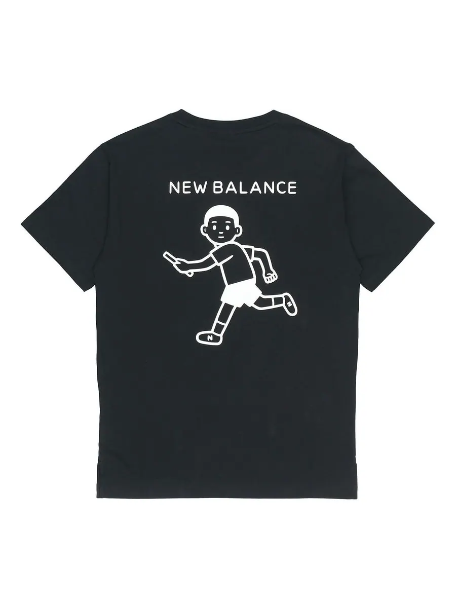 Футболка New Balance x Noritake Unisex NB Tee Black — изображение 1 из 2, черный