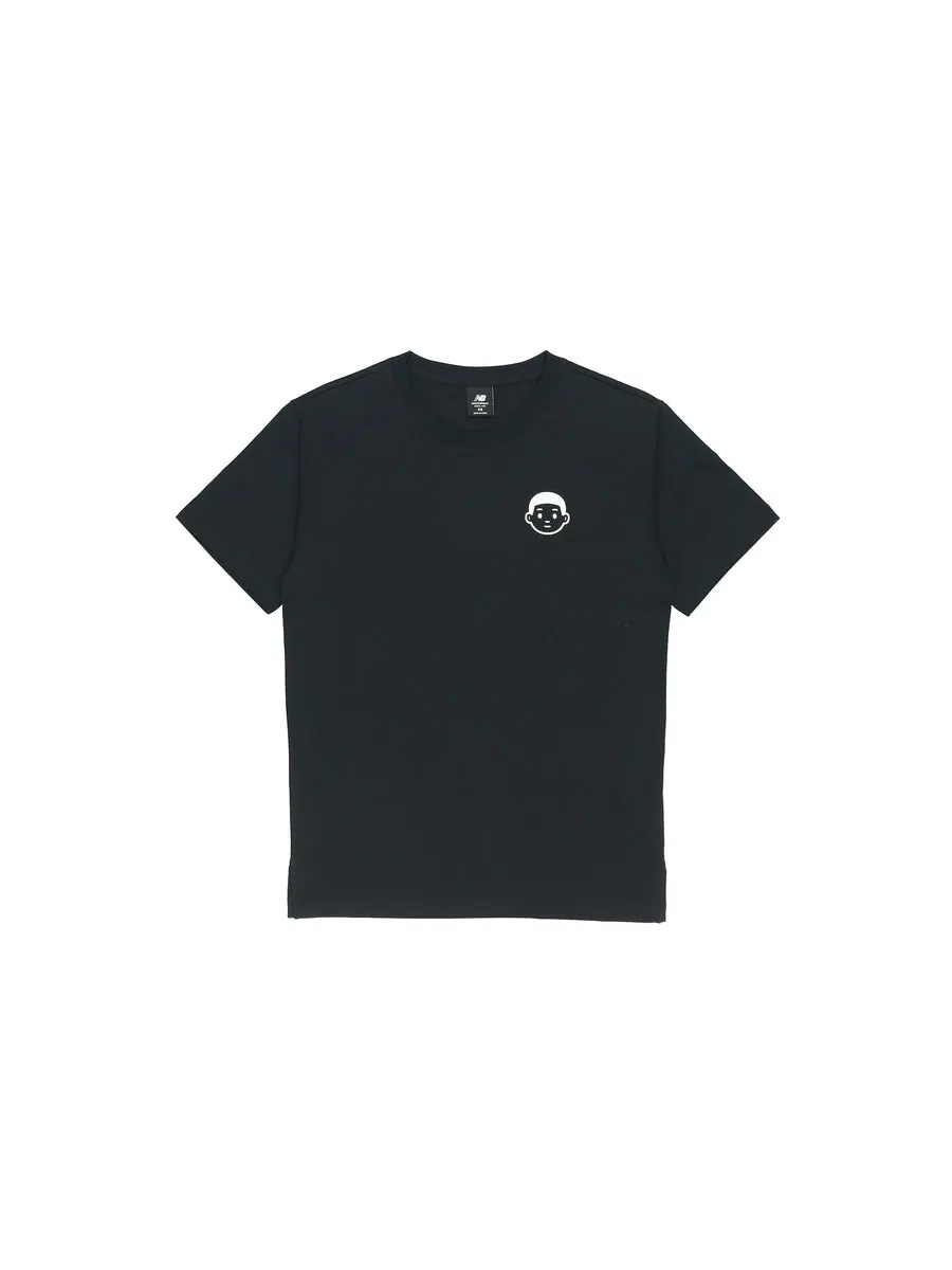 Футболка New Balance x Noritake Unisex NB Tee Black — изображение 2 из 2, черный