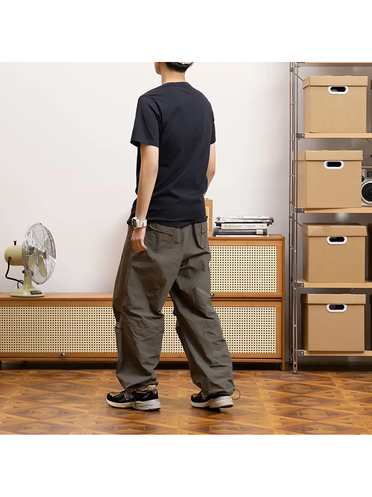 Футболка New Balance Men's — изображение 6 из 8, черный