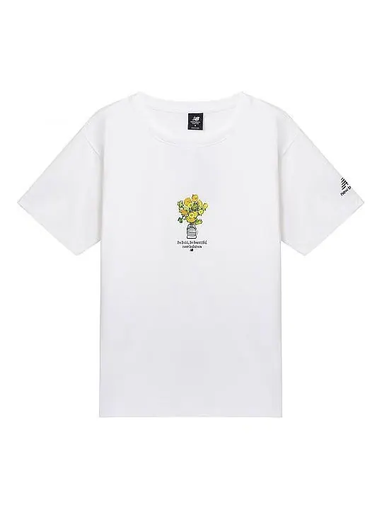 Футболка New Balance x Naijel Tee 'White' — изображение 1 из 2, белый