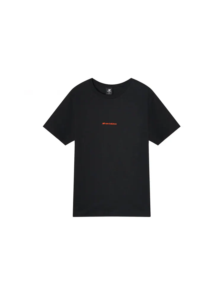 Футболка New Balance Safari Tee 'Black Orange' — изображение 2 из 2, черный