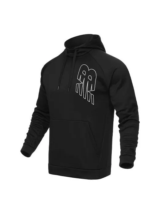 Толстовка New Balance Men's New Balance Logo Printing Sports Black — изображение 1 из 2, черный