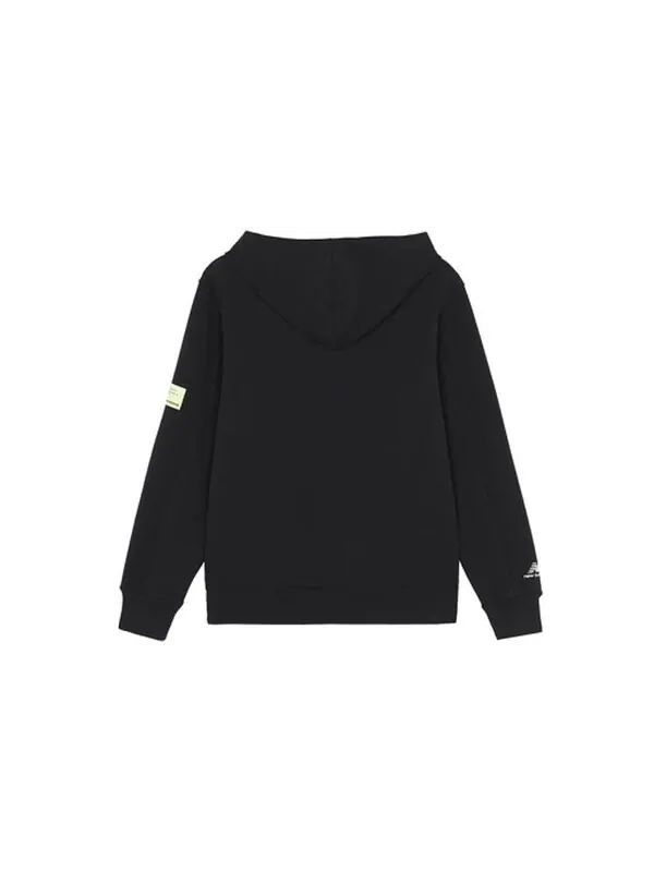 Толстовка New Balance Men's New Balance Logo Printing Solid Color Black — изображение 2 из 4, черный