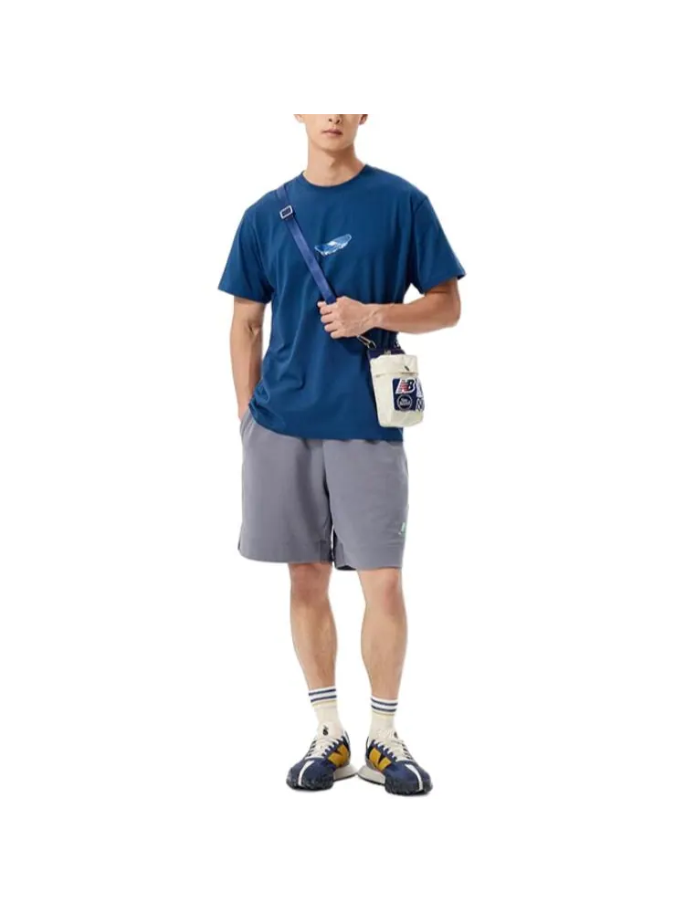 Футболка New Balance ANB SS22 Men's — изображение 5 из 9, синий