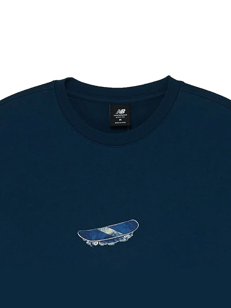 Футболка New Balance ANB SS22 Men's — изображение 6 из 9, синий