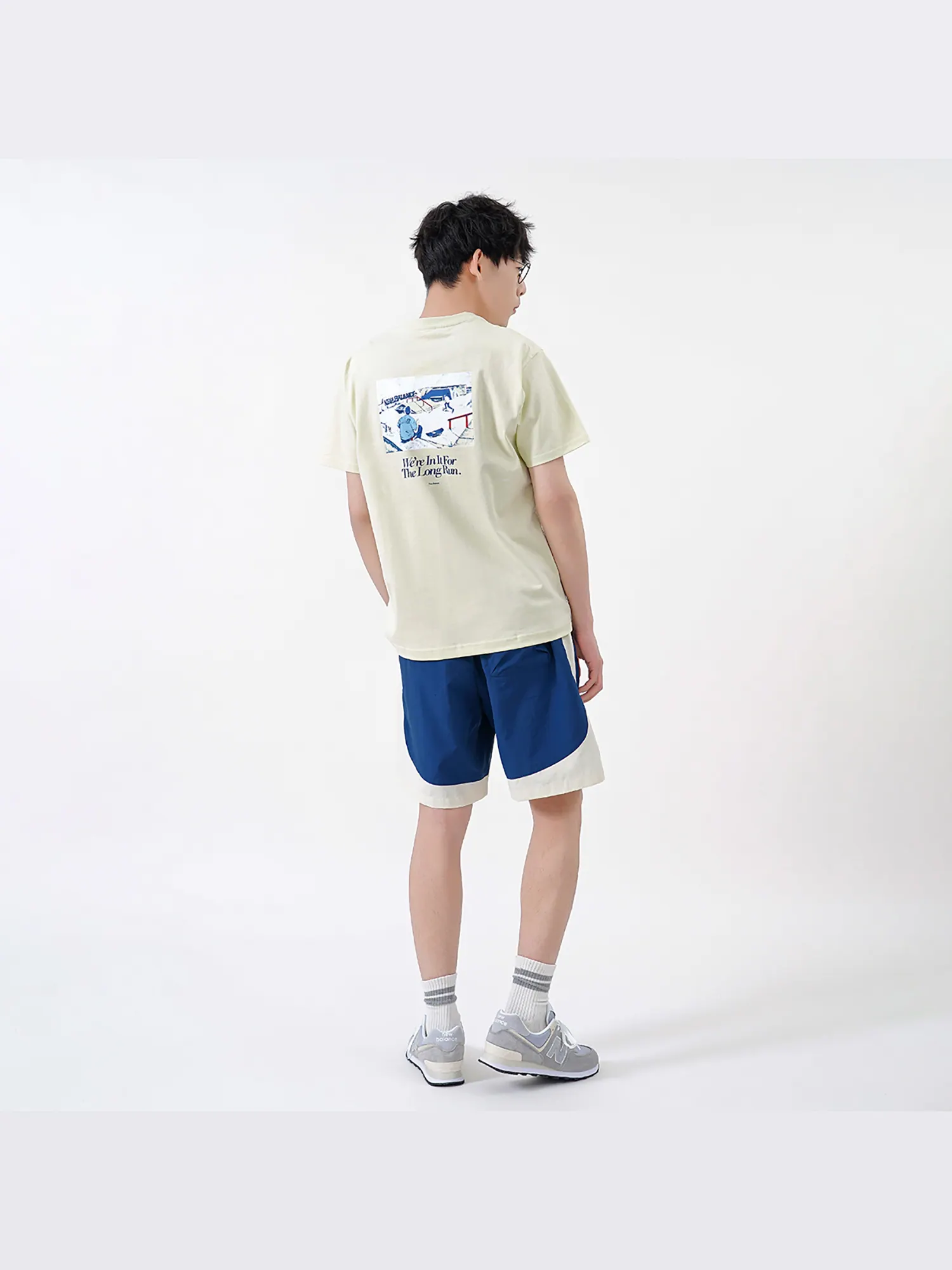 Футболка New Balance ANB SS22 Men's — изображение 5 из 9, желтый зеленый