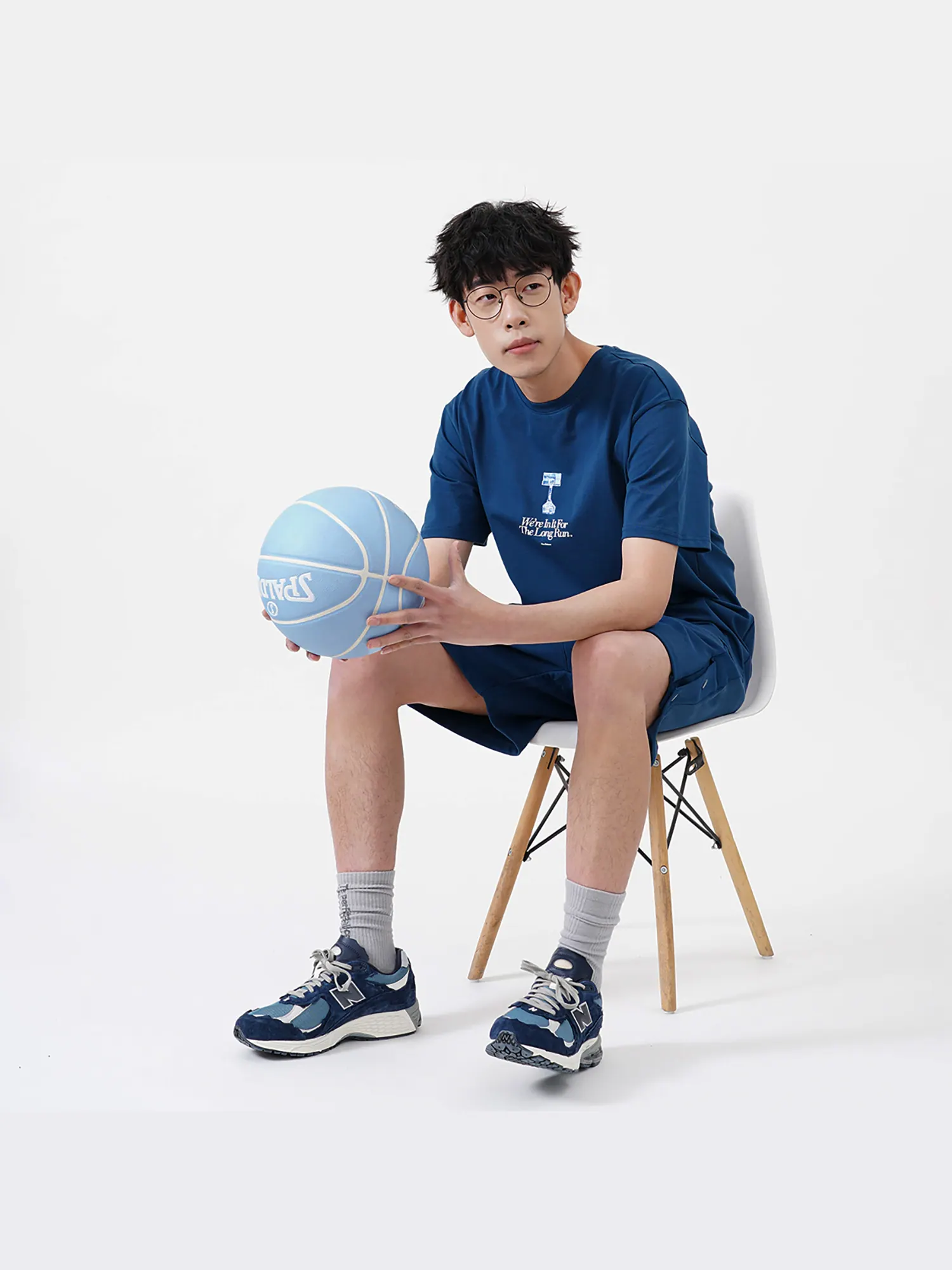 Футболка New Balance x ANB SS22 Men's — изображение 5 из 8, синий
