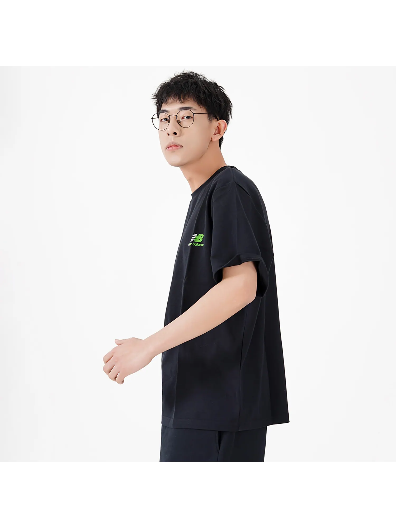 Футболка New Balance Nice Rice Men's — изображение 5 из 8, черный