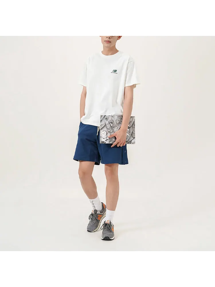 Футболка New Balance Men's — изображение 3 из 8, бежевый
