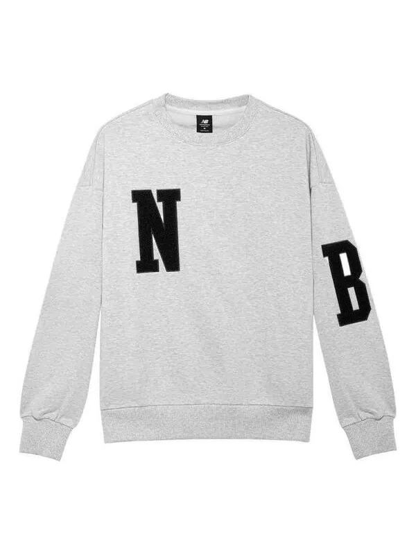 Свитера повседневные свитшоты с логотипом и буквами New Balance