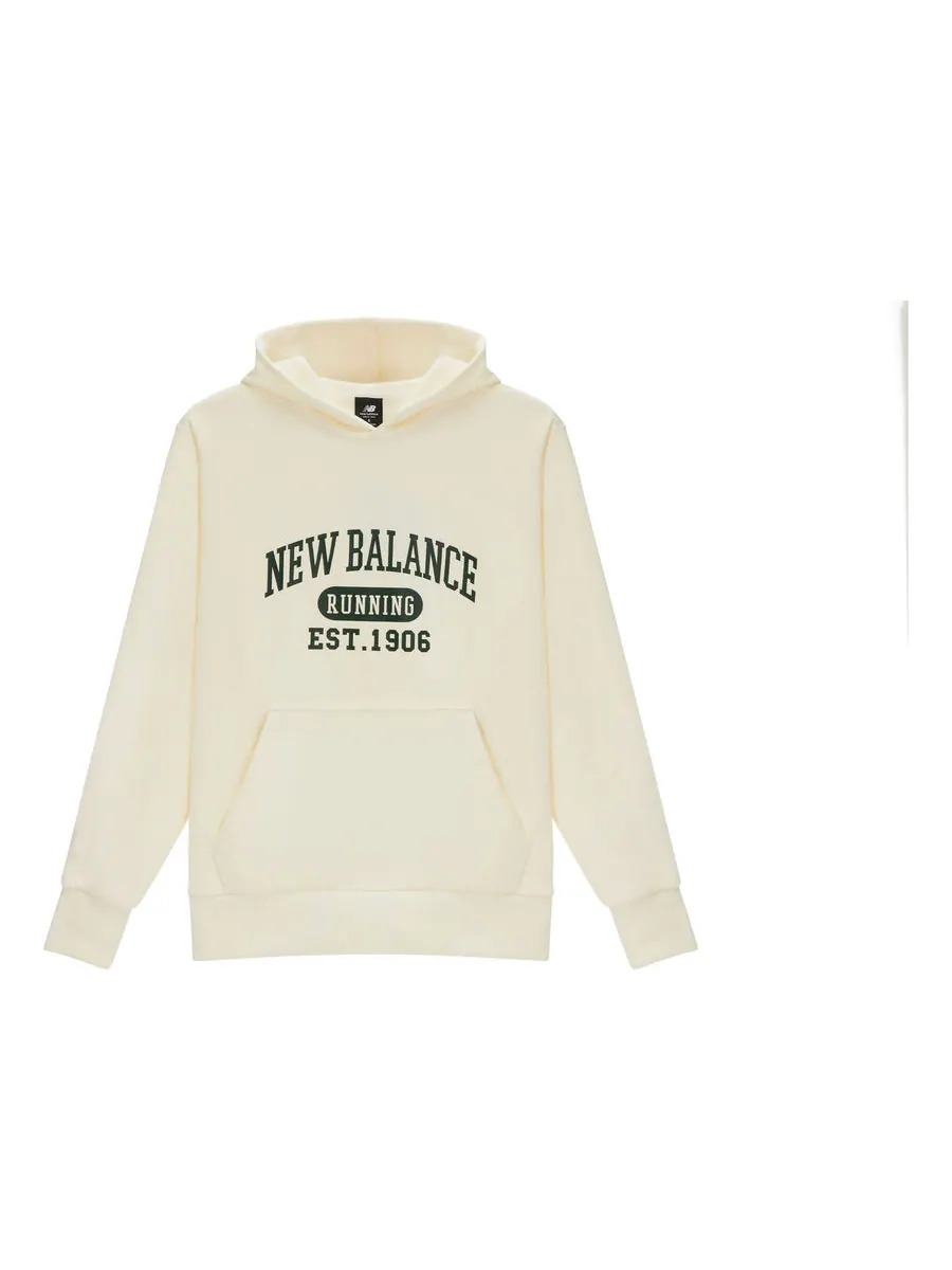 Худи New Balance Classic Lifestyle Hoodie 'White' — изображение 1 из 2, белый
