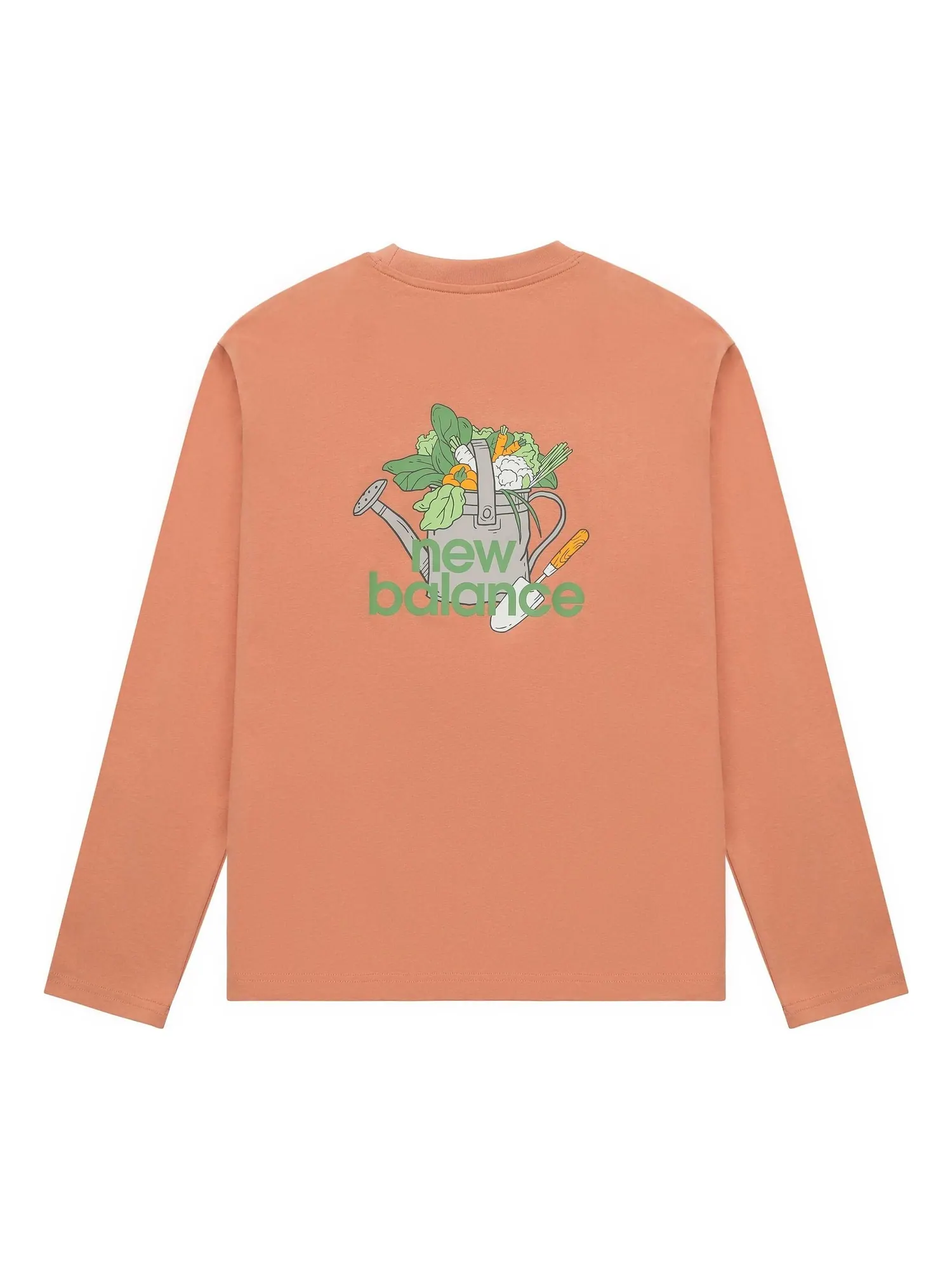 Спортивный топ New Balance Logo Graphic Print Top 'Orange' AMT31329-SCE