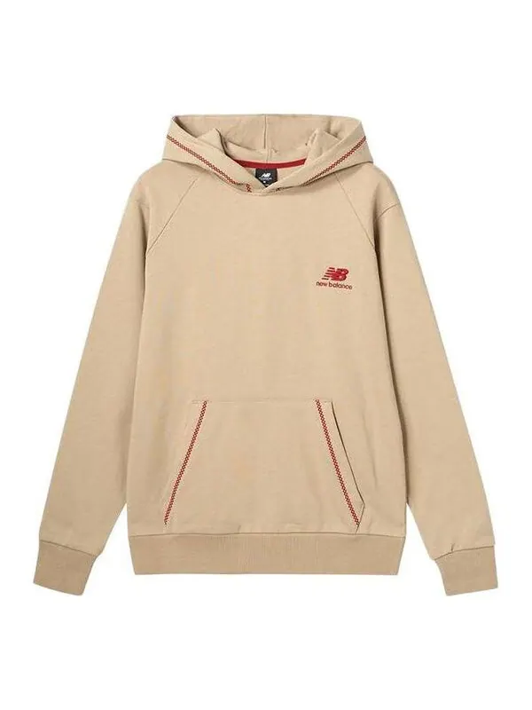 Толстовка с капюшоном спортивная lny французский терри толстовка New Balance — изображение 1 из 2, хаки