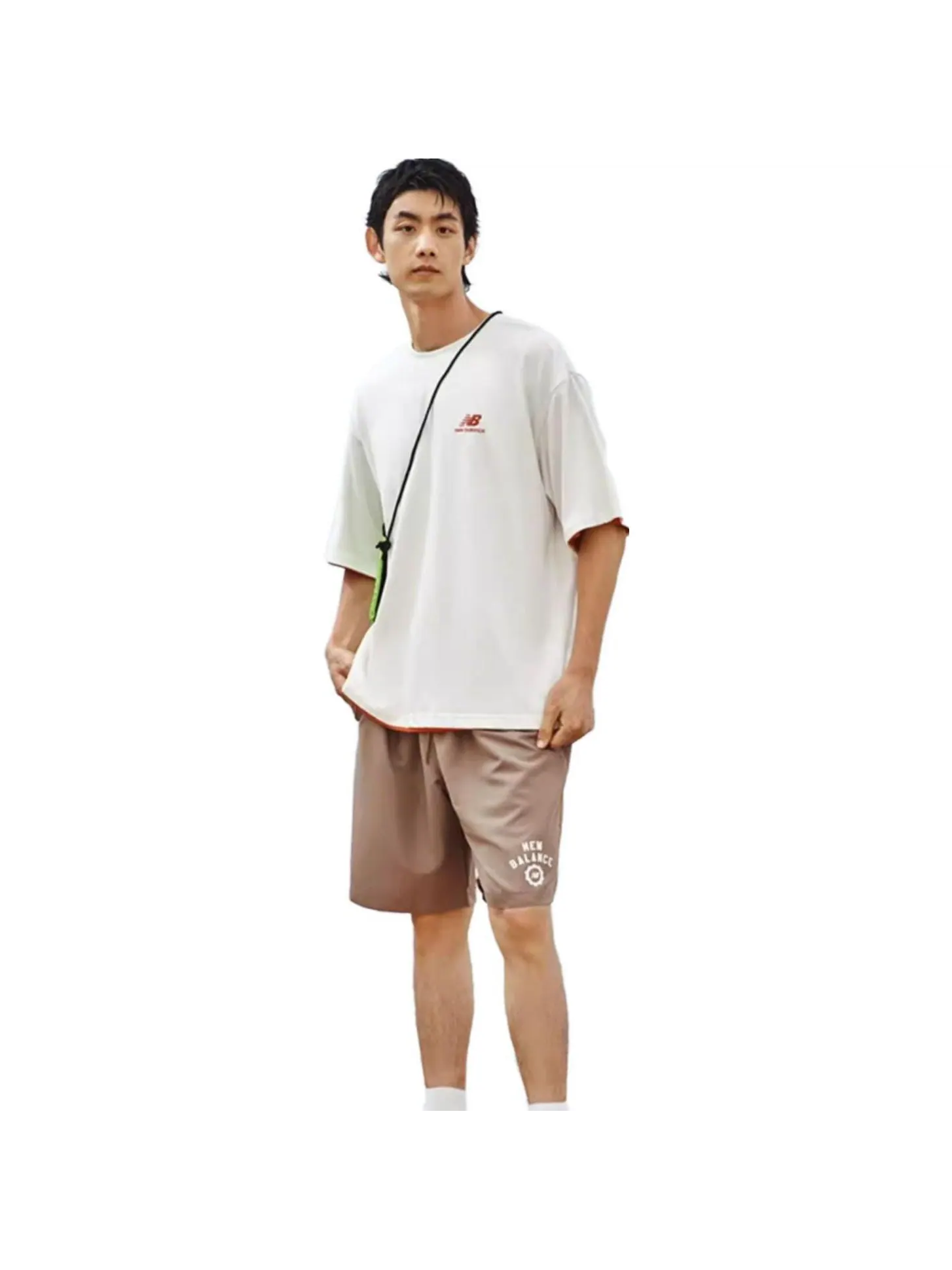 Футболка New Balance Men's — изображение 3 из 5, хаки
