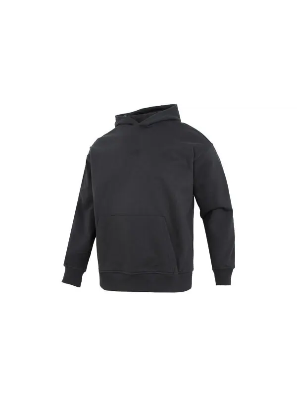 Толстовка с капюшоном с вышивкой nb logo hoodie New Balance — изображение 2 из 4, черный