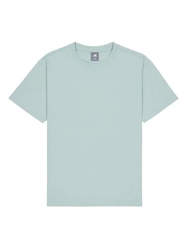 Футболка New Balance Cotton T-Shirt 'Salt Marsh' — изображение 1 из 2, синий