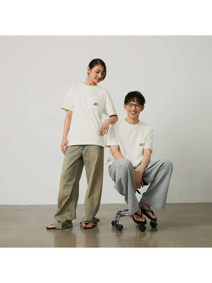Футболка New Balance x Tombonia Graphic T-shirt Lifestyle 'White' — изображение 5 из 8, белый