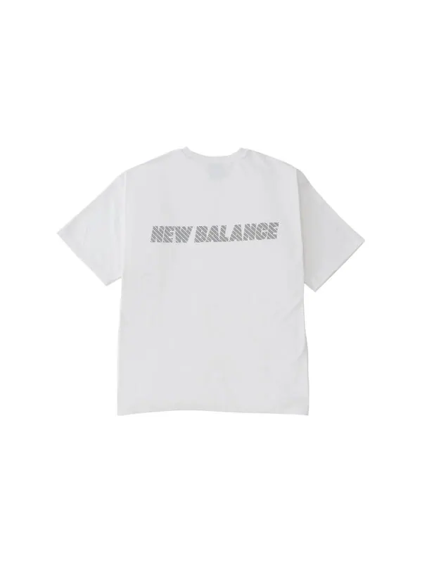 Футболка met24 reflection nb logo футболка New Balance — изображение 2 из 4, белый