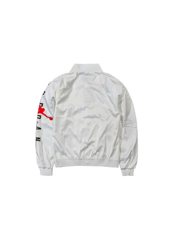 Куртка Air Jordan Jumpman Sports Jacket baseball uniform White — изображение 2 из 3, белый