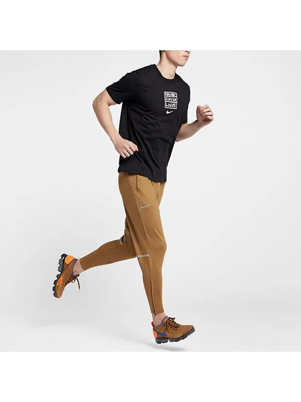 Футболка dry tee dfc finish lin tee men black Nike — изображение 3 из 4, черный