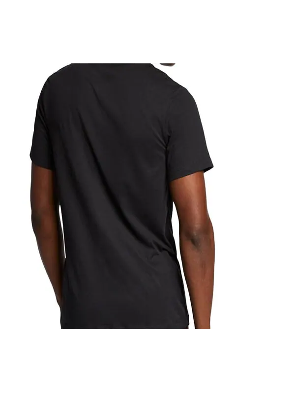 Футболка dri-fit running quick dry breathable athleisure casual sports short sleeve black Nike — изображение 4 из 4, черный