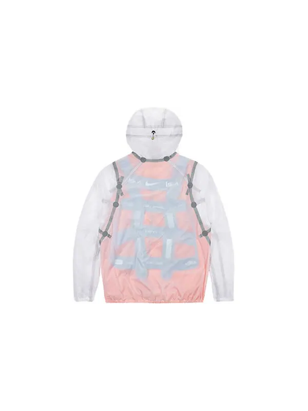 Куртка Nike Lab ISPA Inflate Jacket 'White Team Orange Soar' — изображение 2 из 4, белый/оранжевый