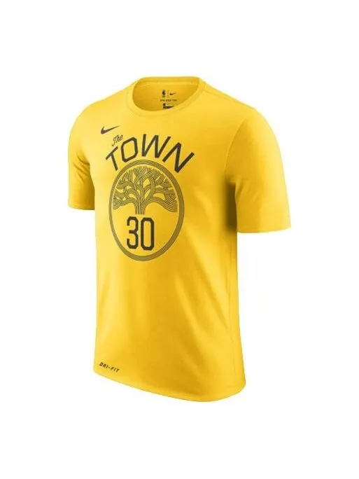 Футболка nba sports short sleeve golden state warriors limited yellow Nike — изображение 1 из 3, желтый