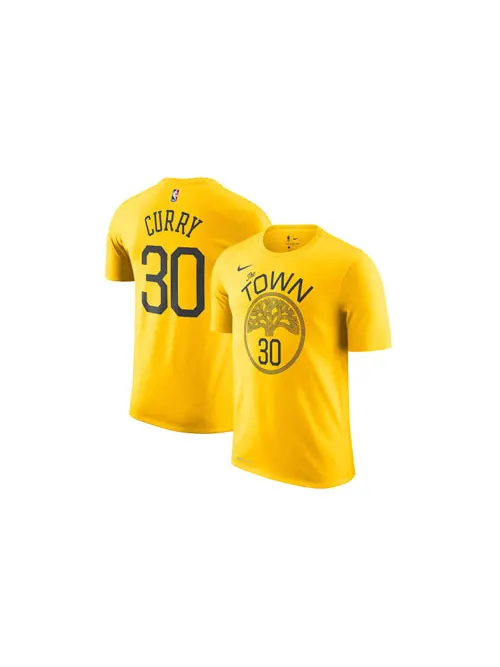 Футболка nba sports short sleeve golden state warriors limited yellow Nike — изображение 3 из 3, желтый