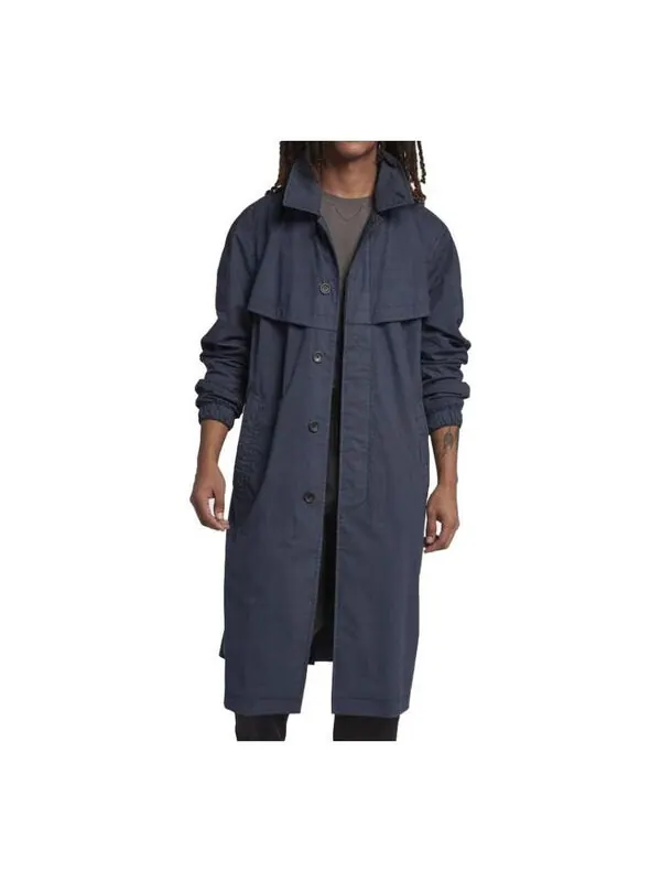 Куртка lab made in italy long jacket 'thunder blue black' Nike — изображение 1 из 2, синий/черный