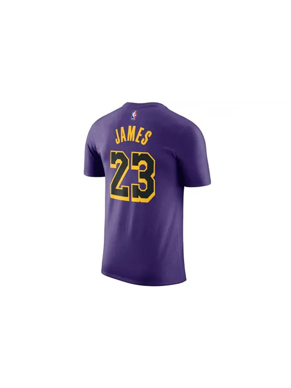 Футболка nba city limited jersey 2018-2019 los angeles lakers lebron james no. 23 blue purple bluepurple Nike, мульти