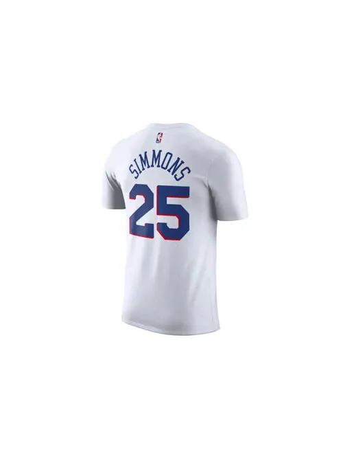 Футболка nba короткий рукав simmons 76 limited Nike — изображение 2 из 2, белый