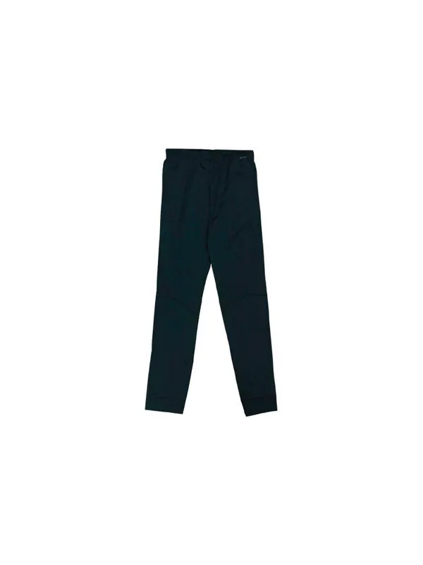 Брюки logo straight fleece lined casual sports pants black Nike — изображение 2 из 2, черный