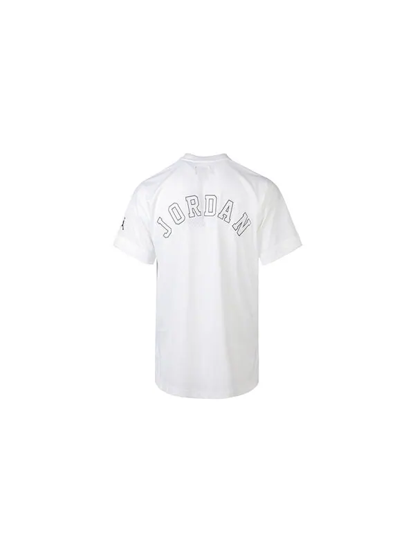 Футболка men's 23 flight mesh white jersey Air Jordan — изображение 2 из 4, белый