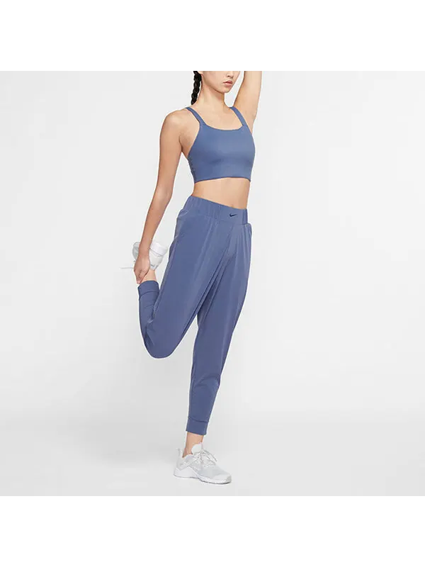 Брюки bliss training sports long pants blue Nike — изображение 2 из 4, синий