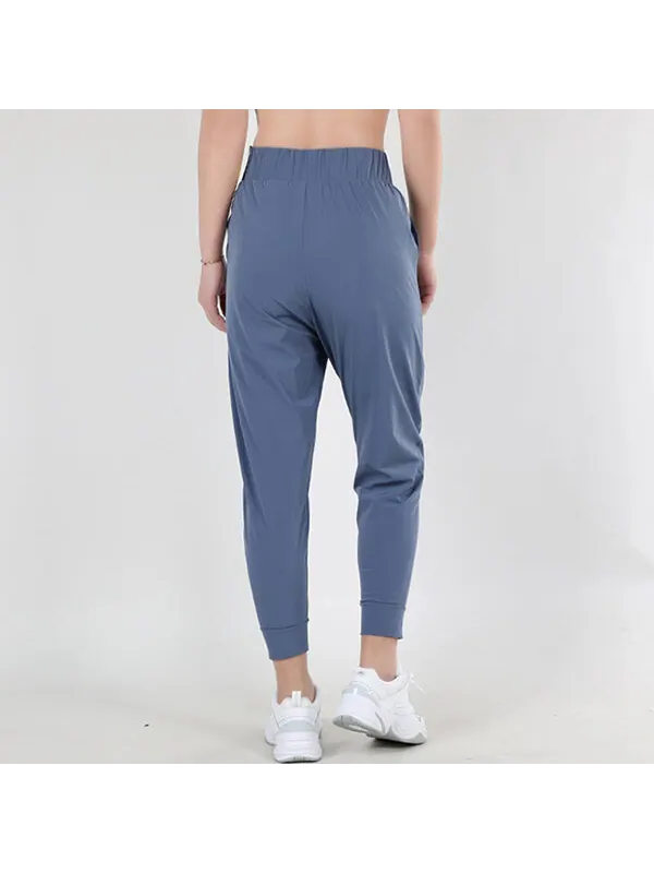 Брюки bliss training sports long pants blue Nike — изображение 4 из 4, синий