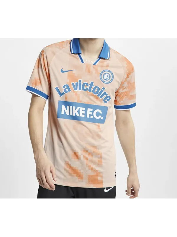 Спортивная футболка fc home jersey 'orange red' Nike — изображение 3 из 4, оранжевый/красный/синий