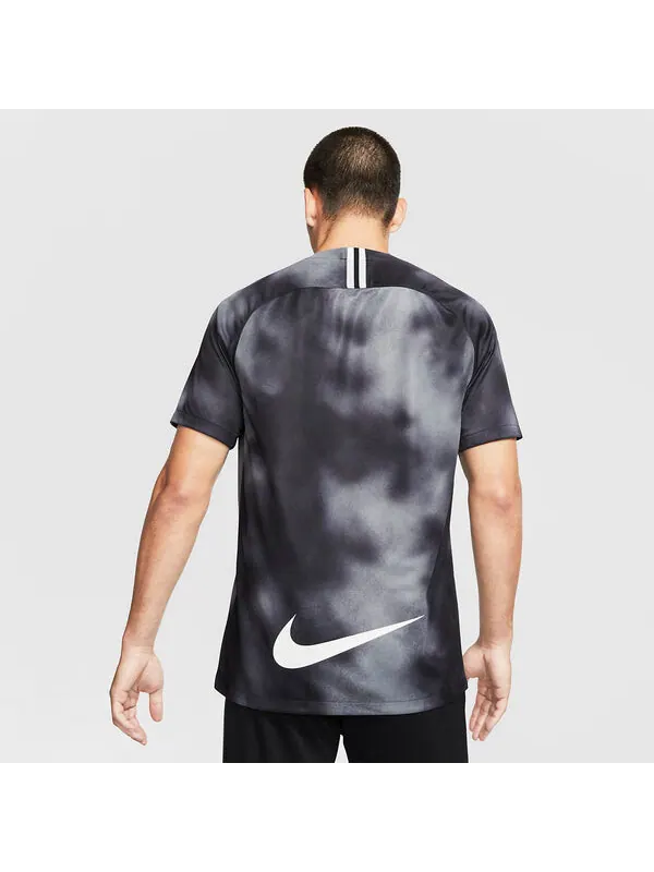 Футболка NIKE FC practice T-shirt 'Black' — изображение 2 из 4, черный/мульти