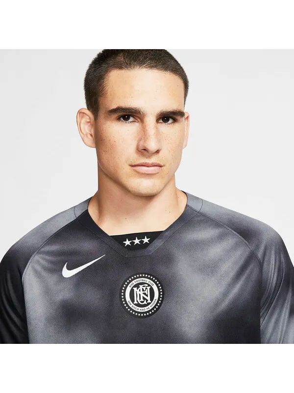 Футболка NIKE FC practice T-shirt 'Black' — изображение 3 из 4, черный/мульти