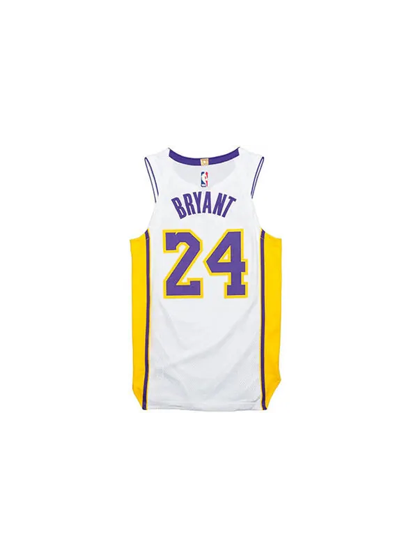 Спортивная футболка los angeles lakers kobe bryant 24 jersey white Nike — изображение 2 из 2, белый