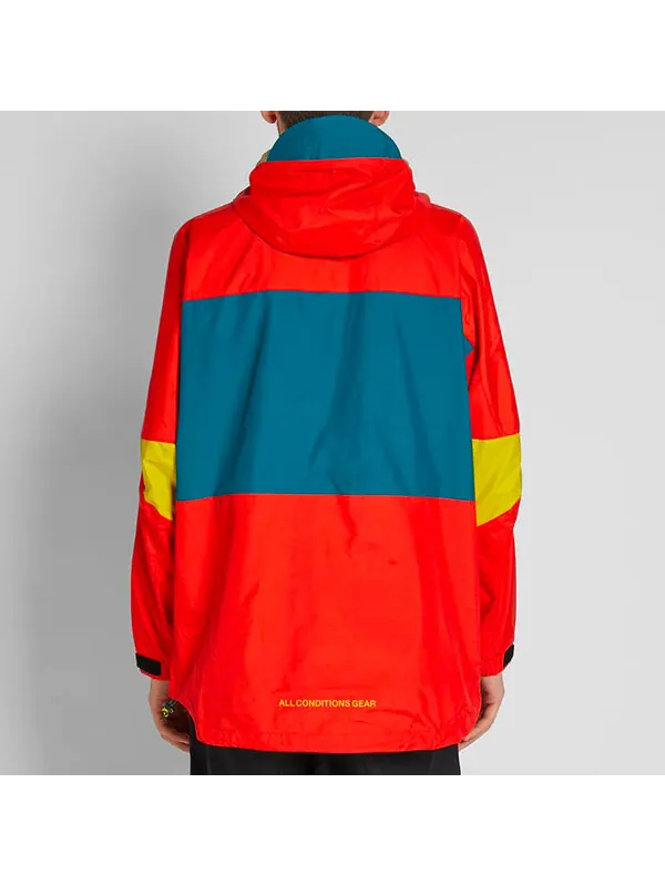 Куртка acg anorak Nike — изображение 4 из 4, красный//бежевый