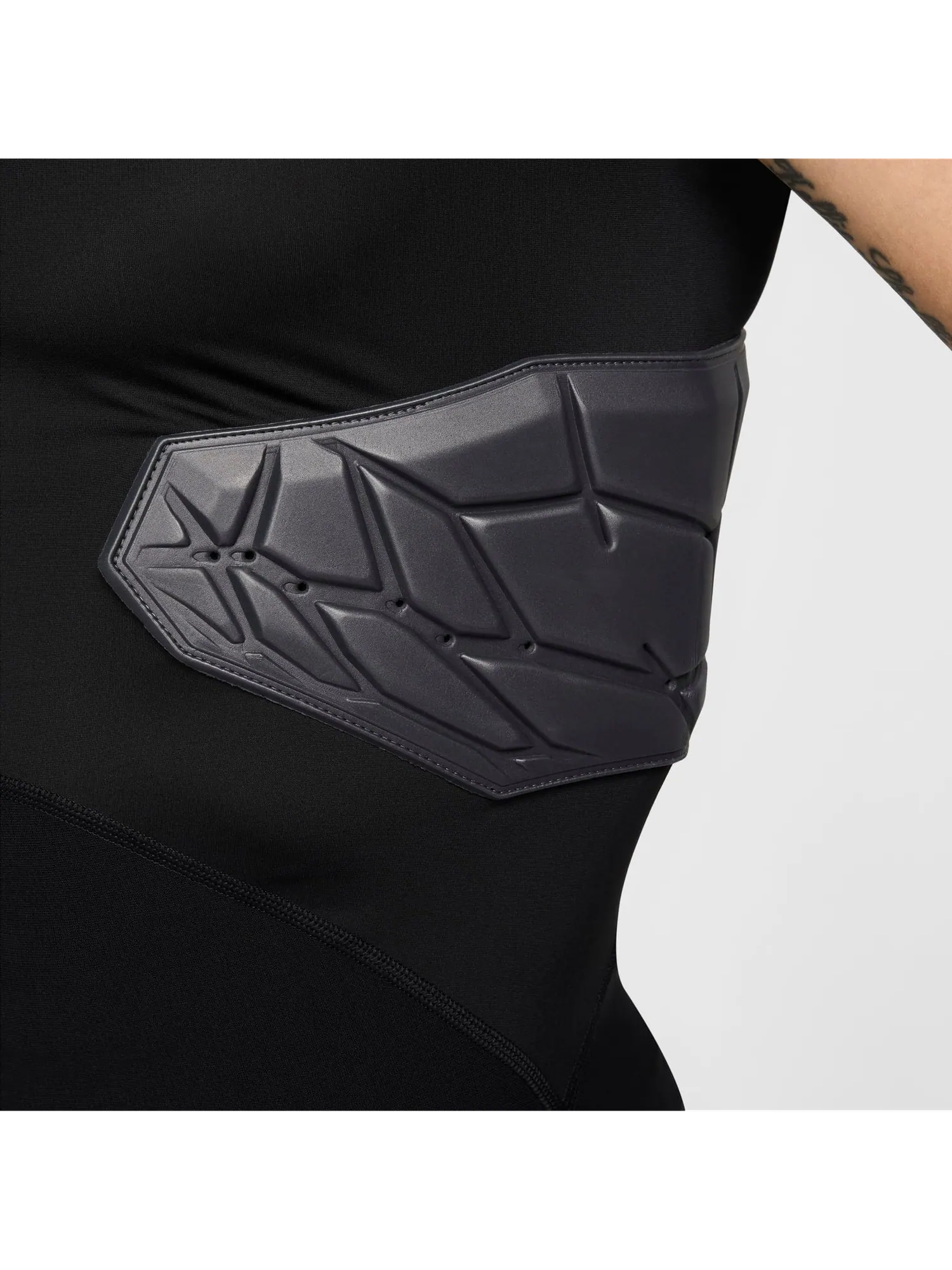 Спортивный топ Nike Pro HyperStrong 4-Pad Top 'Black' AQ2733-010 — изображение 3 из 5, черный