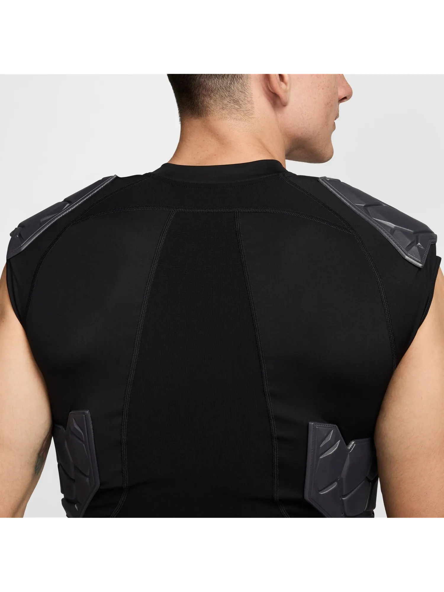 Спортивный топ Nike Pro HyperStrong 4-Pad Top 'Black' AQ2733-010 — изображение 5 из 5, черный