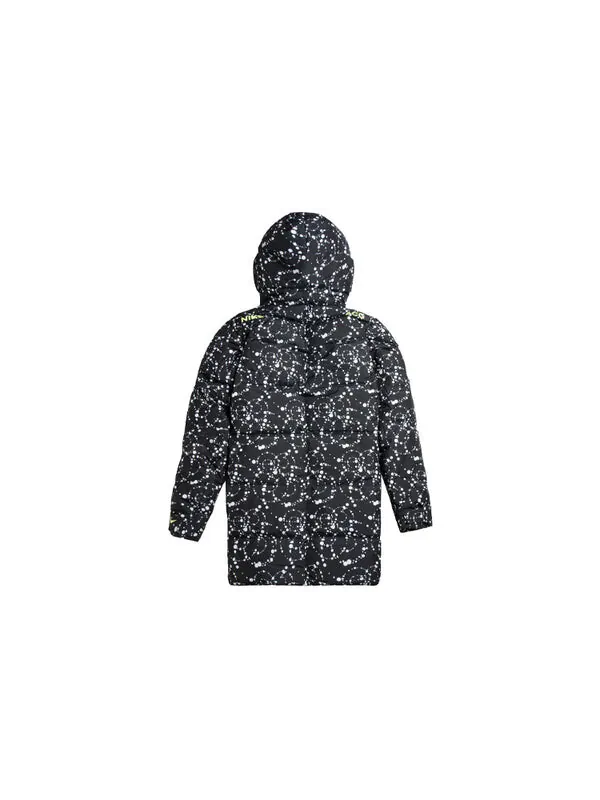 Пуховик Nike Lab ACG Down-Fill Parka 'Black White' — изображение 2 из 2, черный/белый