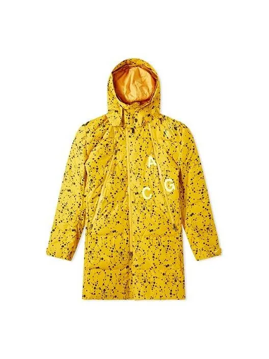 Пуховик lab acg down fill parka охра Nike — изображение 1 из 4, желтый