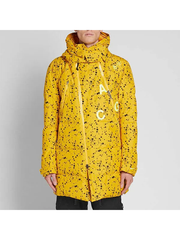 Пуховик lab acg down fill parka охра Nike — изображение 3 из 4, желтый