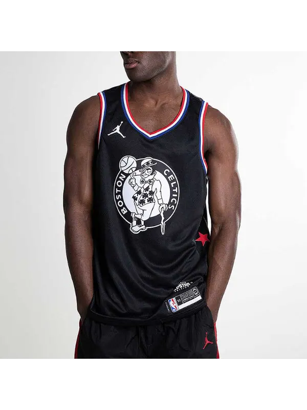 Майка Air Jordan NBA 2019 All-Star Boston Celtics Kyrie Irving Jersey Black — изображение 3 из 4, черный